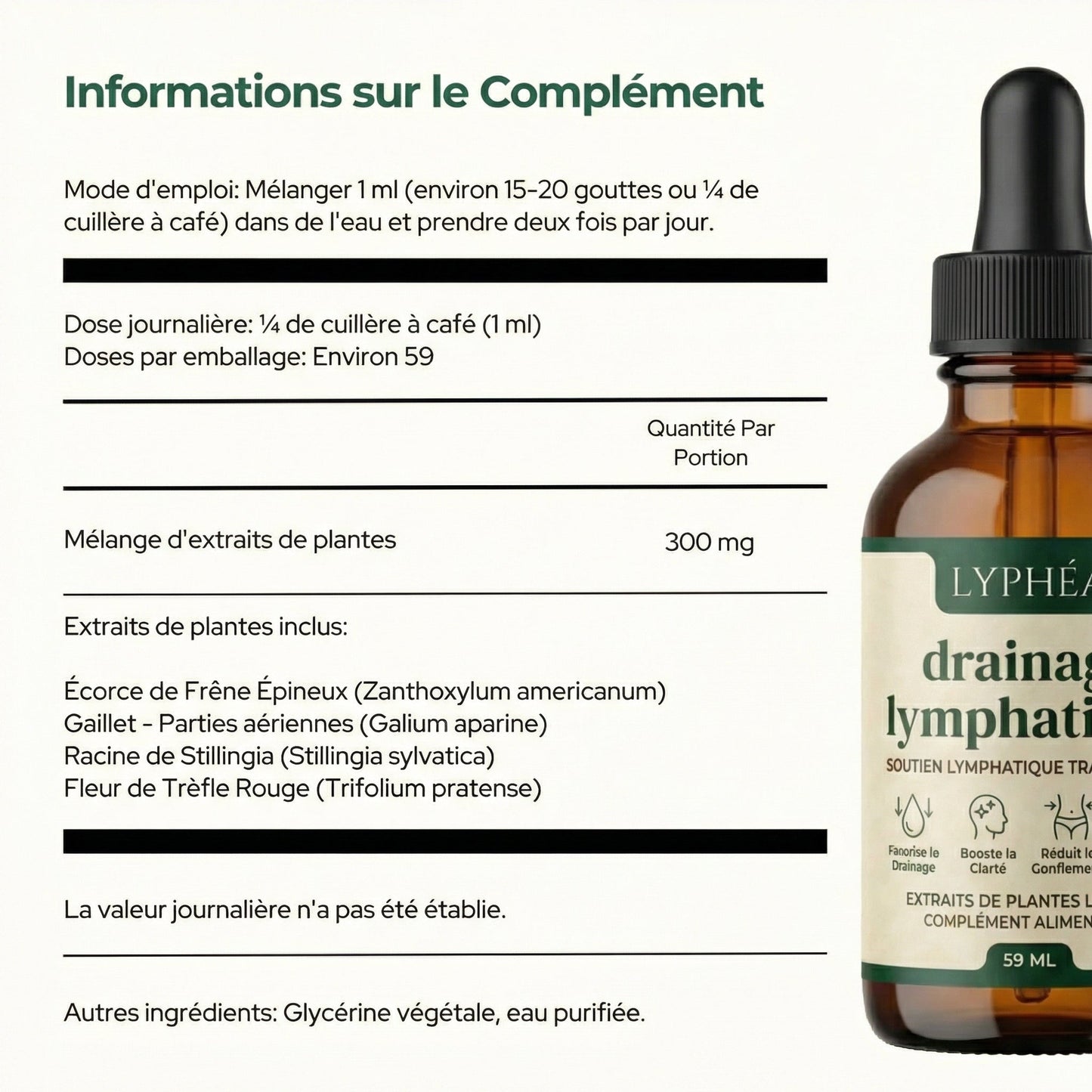 DRAINANT LYMPHATIQUE